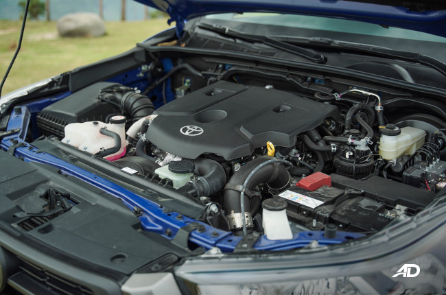 2021 Toyota Hilux G Philippines engine