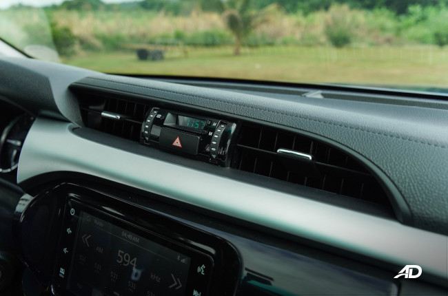 2021 Toyota Hilux G Philippines hazard switch