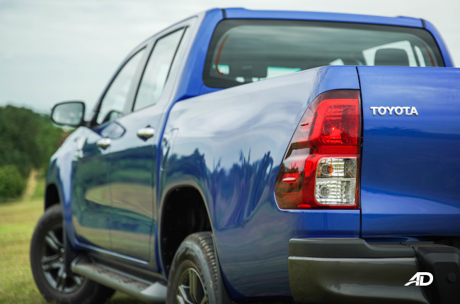 2021 Toyota Hilux G Philippines rear clip