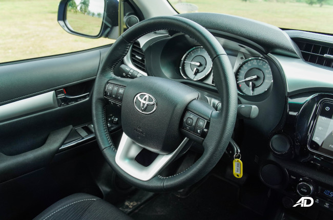2021 Toyota Hilux G Philippines steering wheel