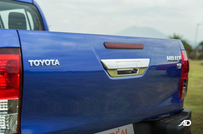2021 Toyota Hilux G Philippines tailgate release