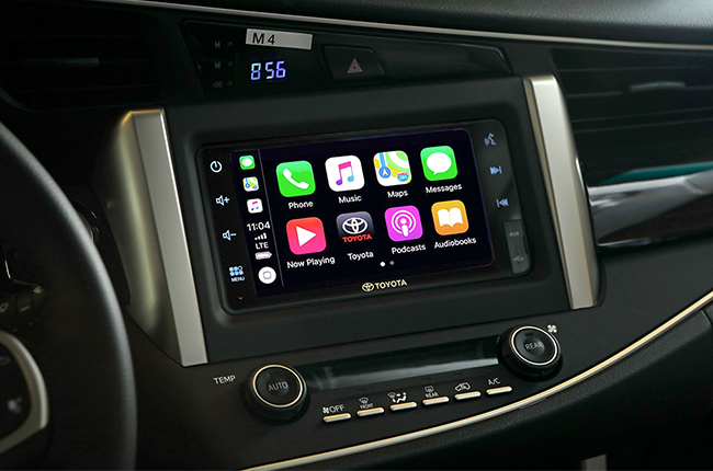 2021 Toyota Innova 7-inch infotainment system 