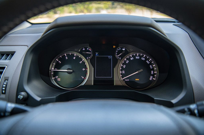 2021 Toyota Land Cruiser Prado interior gauges Philippines