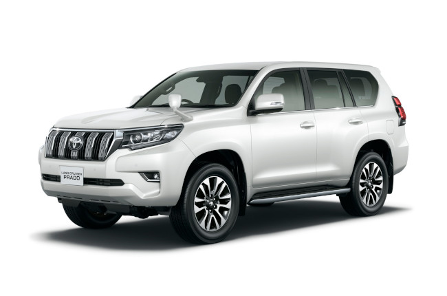 2021 Toyota Land Cruiser Prado White 