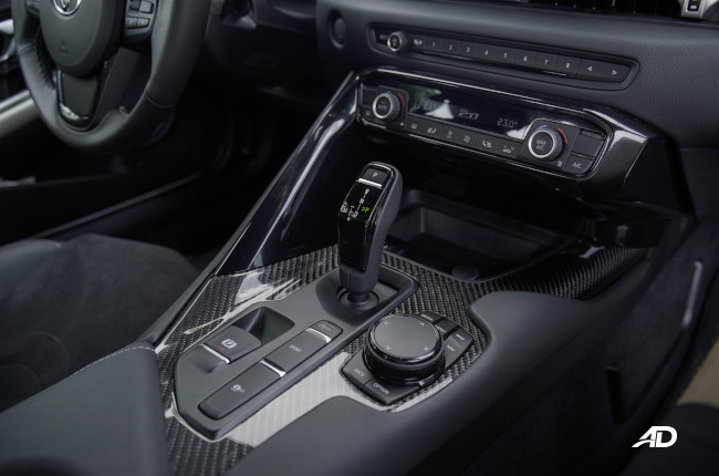 2021 Toyota Supra interior gear shifter Philippines