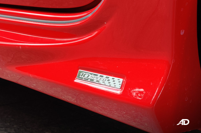 2021 Toyota Vios GR-S 10-speed badge