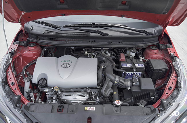 2021 Toyota Vios GR-S engine bay