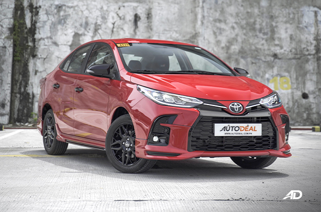 2021 Toyota Vios GR-S exterior front quarter