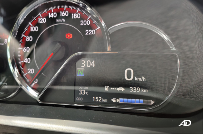 2021 Toyota Vios GR-S Gauge Cluster Screen