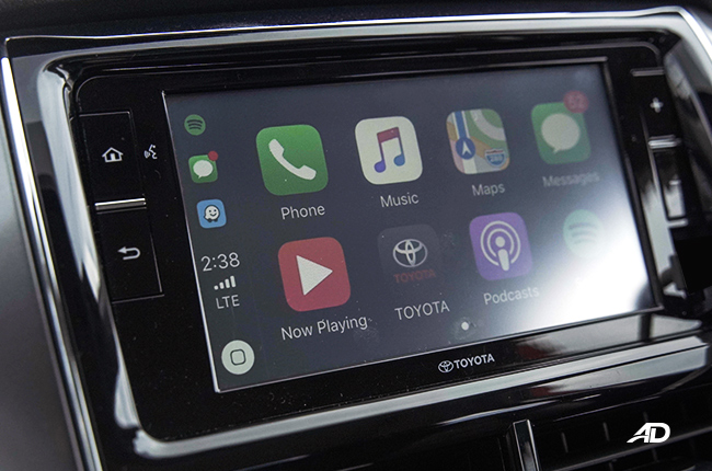 2021 Toyota Vios GR-S infotainment system Philippines