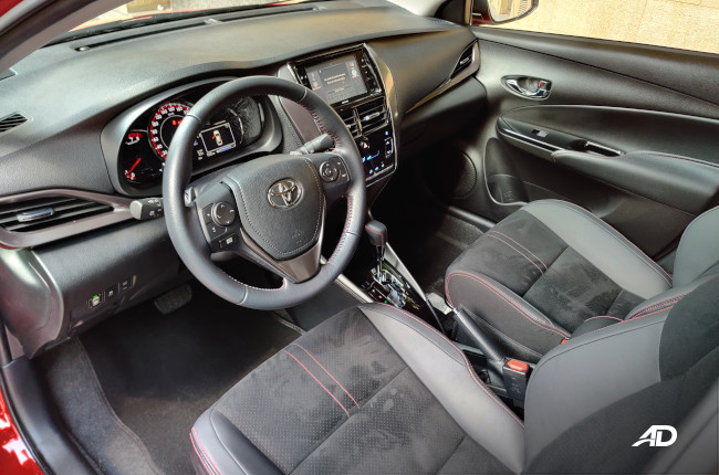 2021 Toyota Vios GR-S interior dashboard