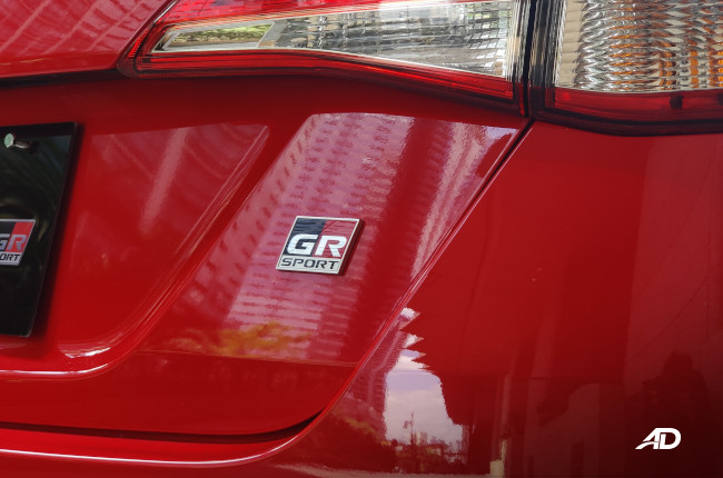 2021 Toyota Vios GR-S Philippines GR badge