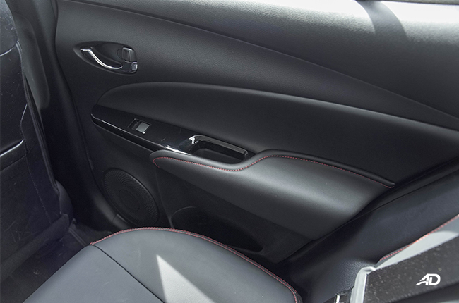 2021 Toyota Vios GR-S rear door accents