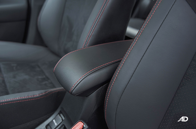 2021 Toyota Vios GR-S red accent stitching