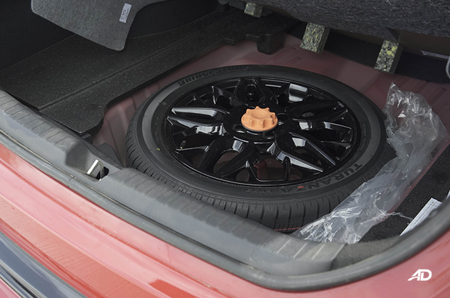 2021 Toyota Vios GR-S spare tire