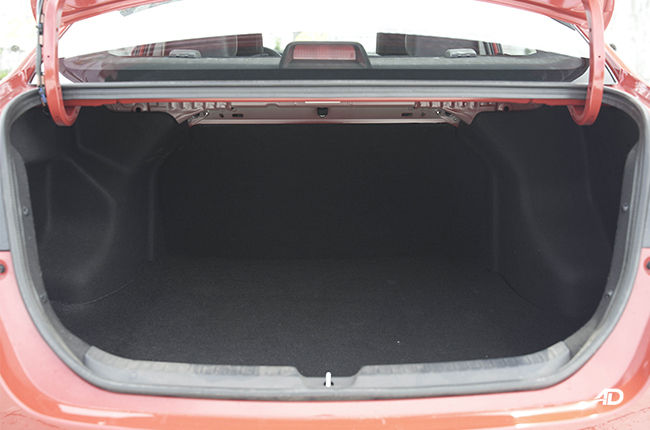 2021 Toyota Vios GR-S truck space