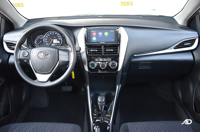 2021 Toyota Vios Roadtest dashboard