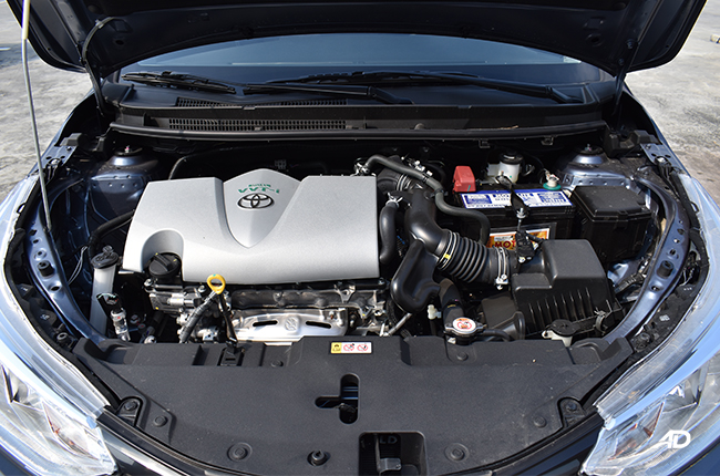2021 Toyota Vios Roadtest engine