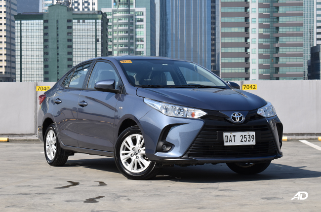 2021 Toyota Vios XLE road test exterior qurater