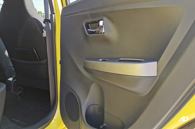 2021 Toyota Wigo  rear door sidings