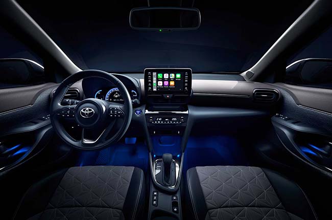 2021 Toyota Yaris Cross interior