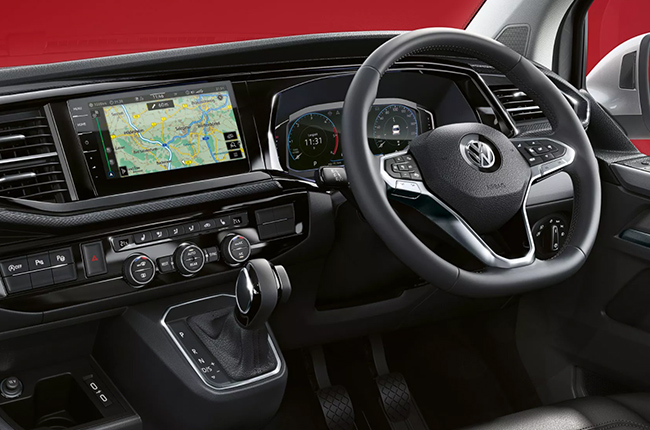 2021 Volkswagen Multivan Kombi interior dashboard