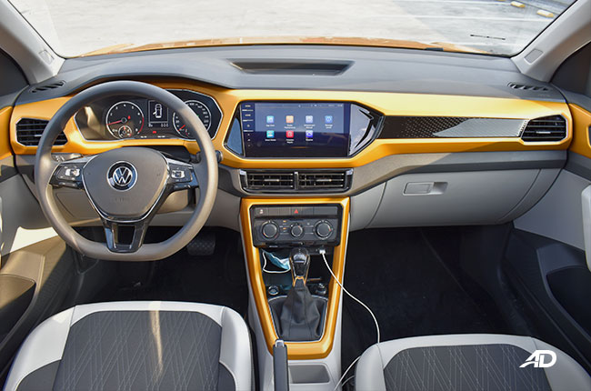 2021 Volkswagen T-Cross interior dashboard Philippines