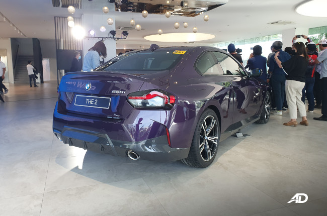 2022 BMW 2 Series Philippines Rear Quarter