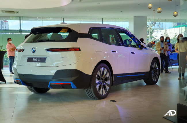 2022 BMW iX EV Philippines Rear Quarter