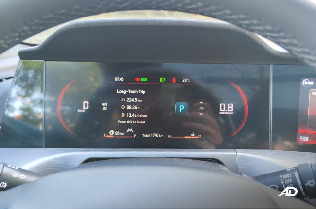 2022 Changan CS35 Plus gauge cluster