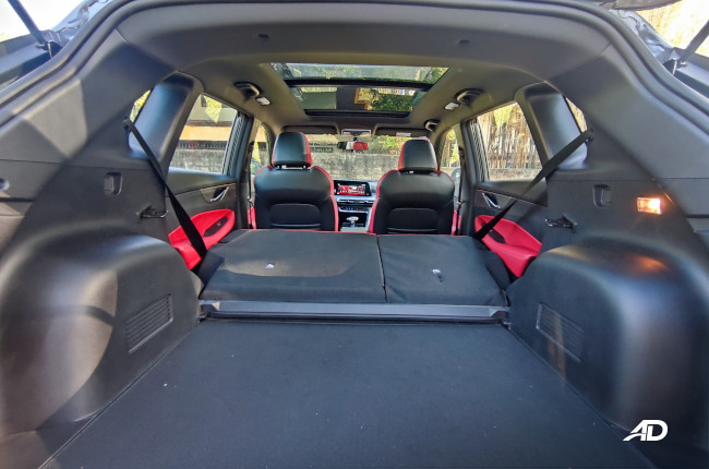 2022 Changan CS35 Plus Rear Cargo Area Seats Down 