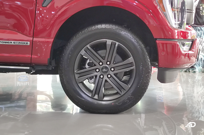 2022 Ford F-150 Lariat Diesel 20-inch wheels