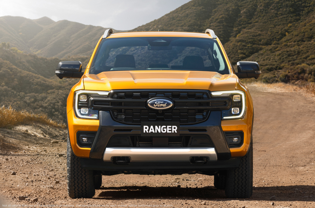 2022 Ford Ranger Front