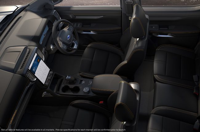 2022 Ford Ranger Interior