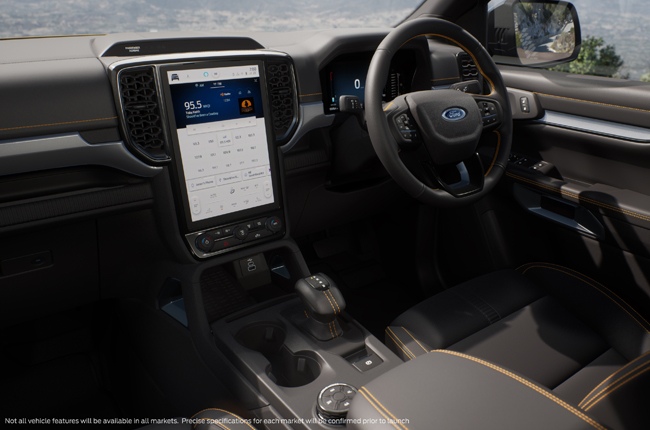 2022 Ford Ranger Interior