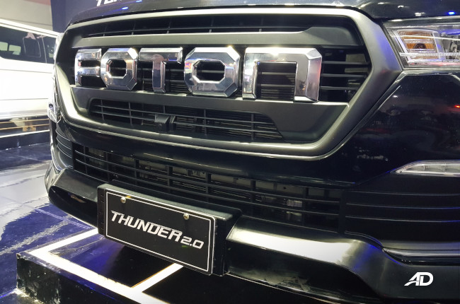 2022 Foton Thunder 2.0 Philippines Manila International Auto Show Front Grille