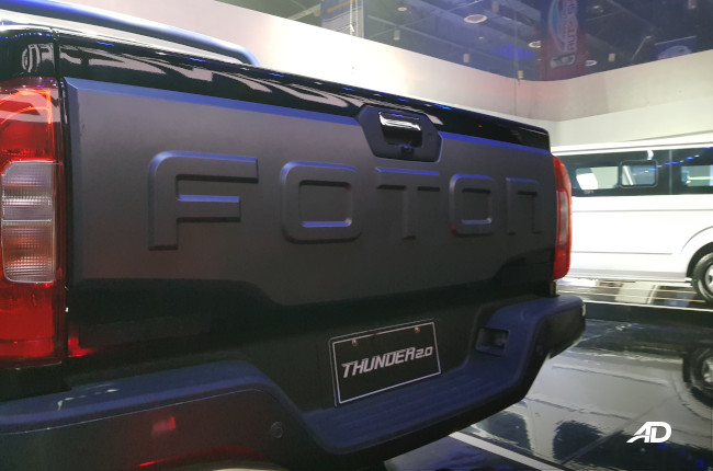 2022 Foton Thunder 2.0 Philippines Manila International Auto Show Tailgate 