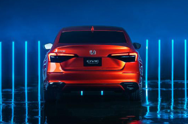 2022 Honda Civic prototype ear