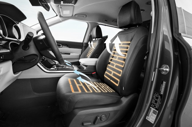 2022 Kia Carnival Philippines heated seats