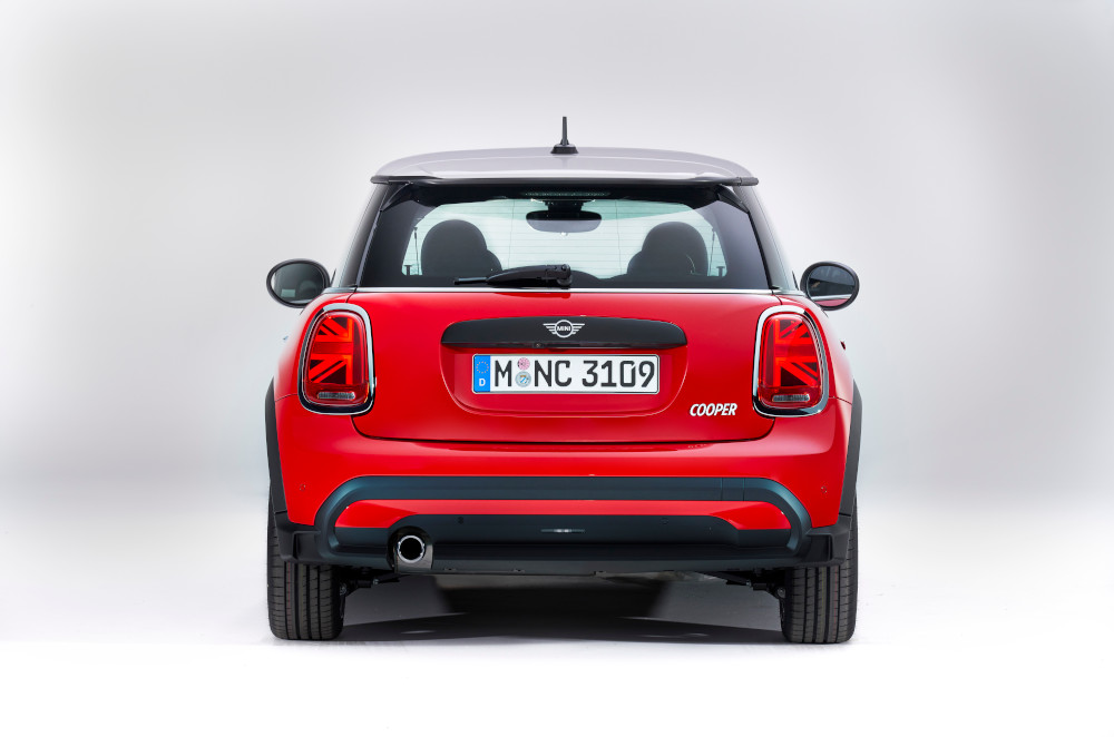 2022 Mini Cooper 3-door Rear 