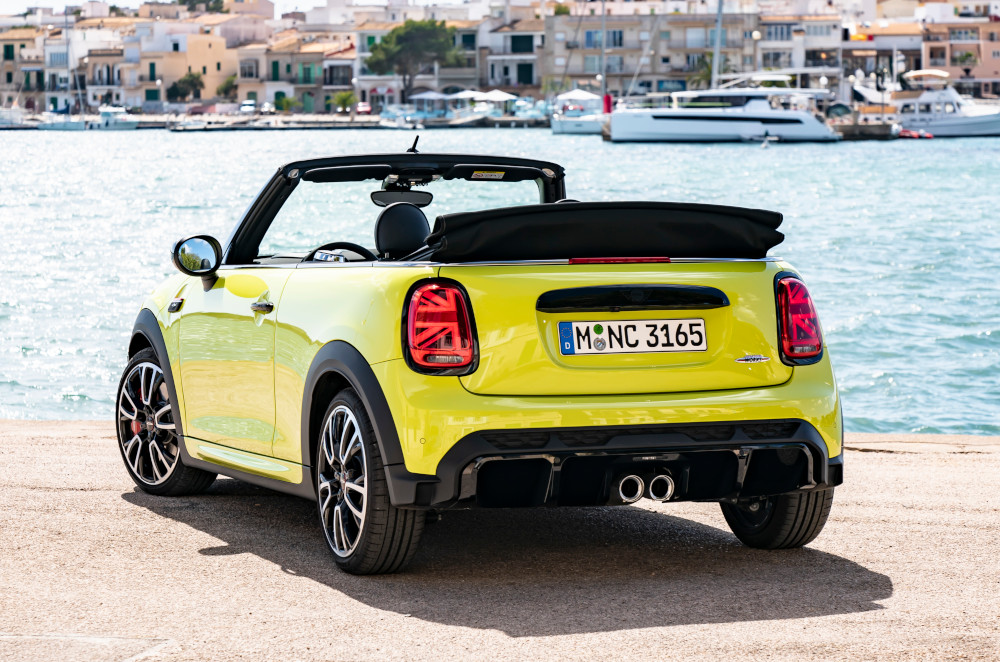 2022 Mini Cooper Convertible Rear 