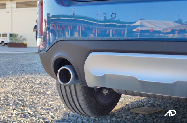 2022 MINI Cooper S Countryman Rear Exhaust 