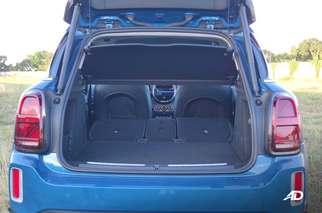 2022 MINI Cooper S Countryman Rear Seats Folded Storage 