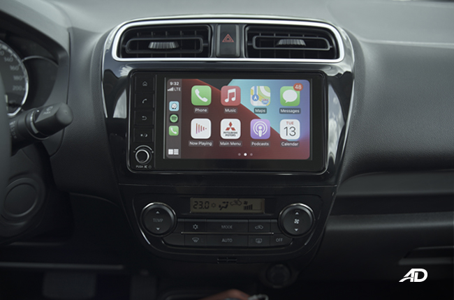 2022 Mitsubishi Mirage G4 Interior Infotainment System