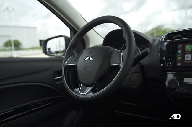 2022 Mitsubishi Mirage G4 Interior Steering Wheel