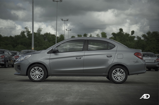 2022 Mitsubishi Mirage G4 Side profile