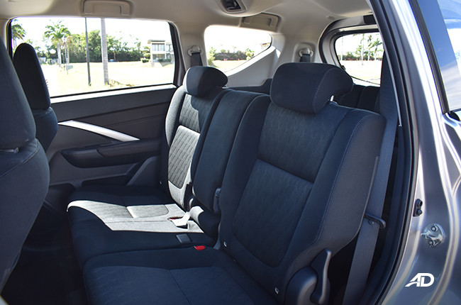 2022 Mitsubishi Xpander Philippines rear seats