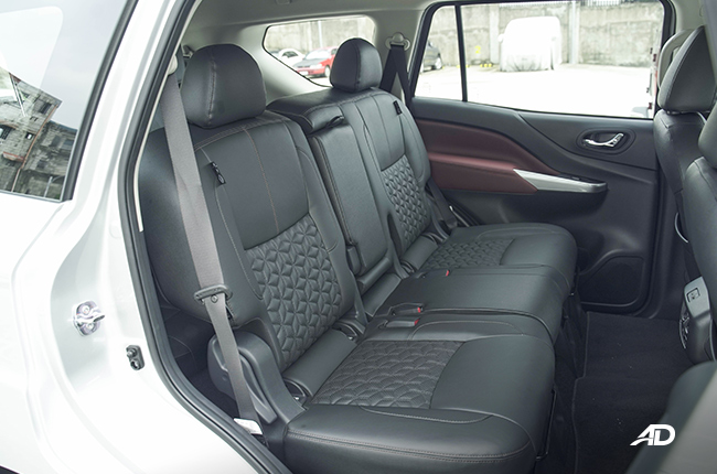 2022 Nissan Terra exterior second-row seats Philippines