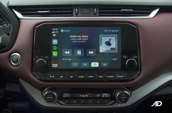 2022 Nissan Terra Philippines Infotainment Screen 