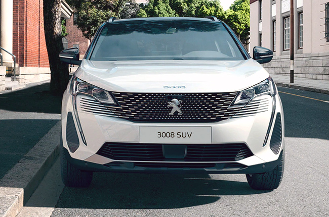 2022 Peugeot 3008 Crossover Front 